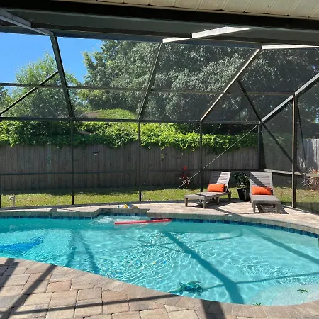 3 Bedrooms House With Private, Heated Pool 8 Miles To Siesta Key Beach,